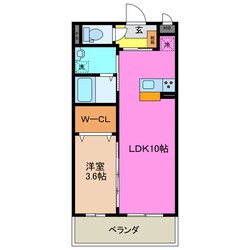 霞ケ浦駅 徒歩13分 2階の物件間取画像